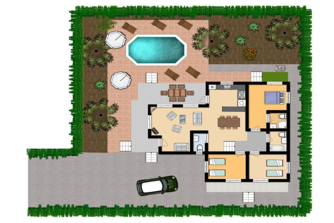 Villa Chrystalla Neo Chorio Ngoại thất bức ảnh